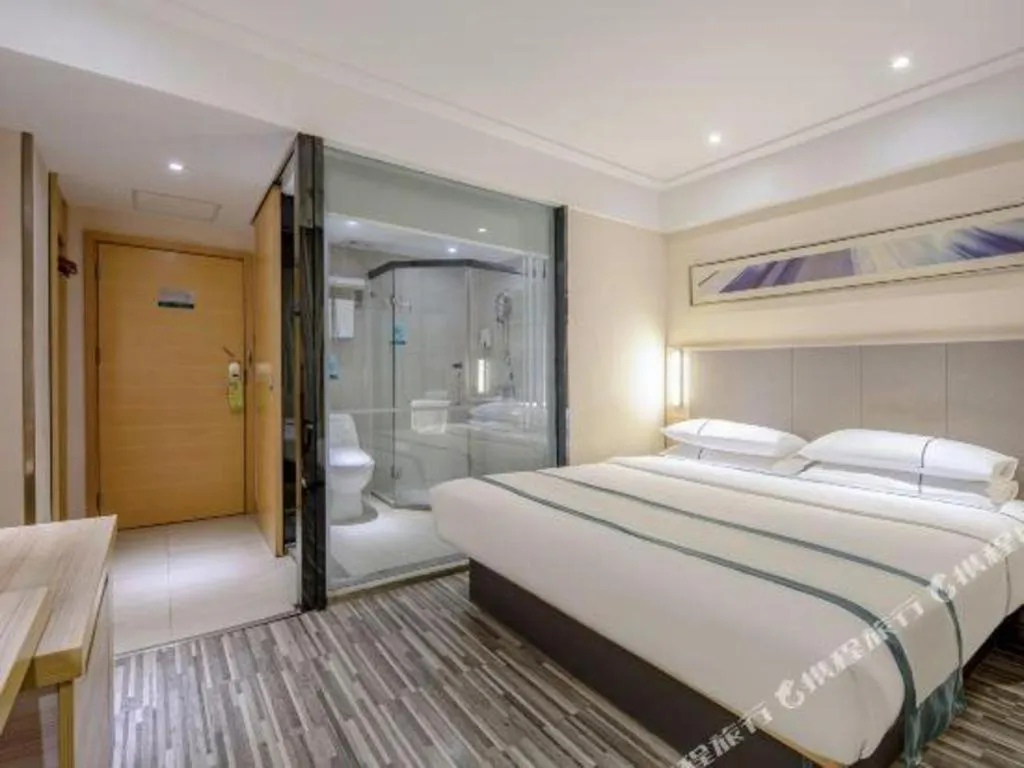 Bed in City Comfort Inn Nanning Chaoyang Square Zhongshan Road Food Street