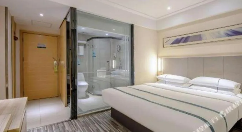 Bed in City Comfort Inn Nanning Chaoyang Square Zhongshan Road Food Street