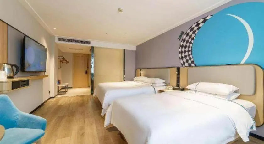 Bed in City Comfort Inn Xianning Chongyang Taoxi Avenue