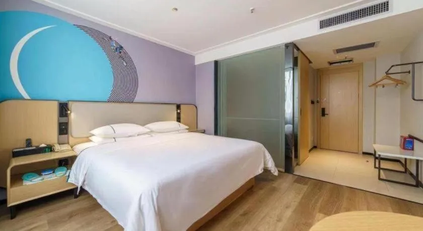 Bed in City Comfort Inn Xianning Chongyang Taoxi Avenue