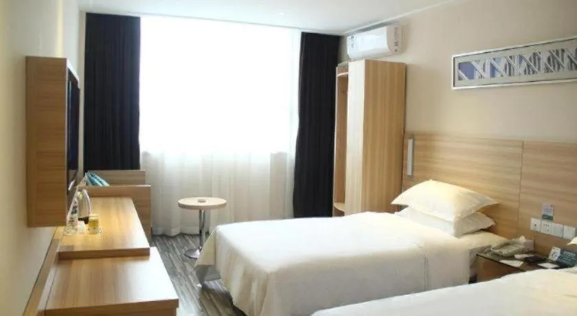Bed in City Comfort Inn Xianning Chongyang Taoxi Avenue