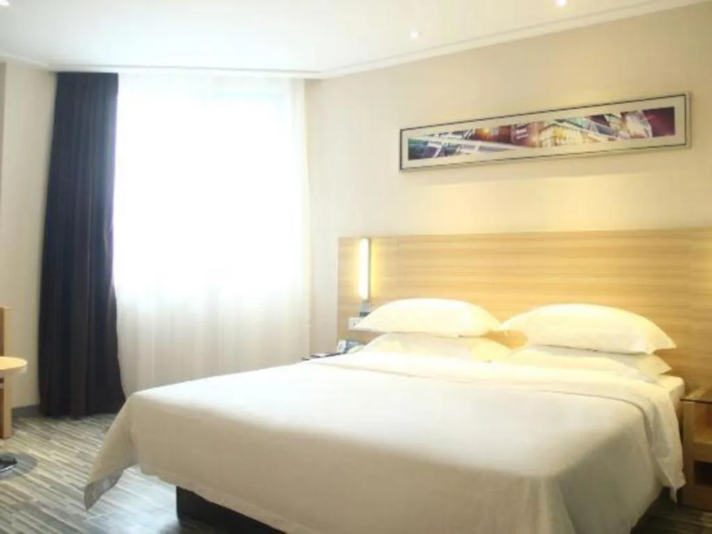 Bed in City Comfort Inn Xianning Chongyang Taoxi Avenue