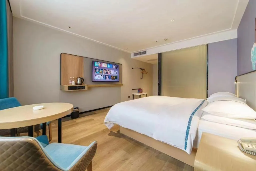 Bed in City Comfort Inn Xianning Chongyang Taoxi Avenue