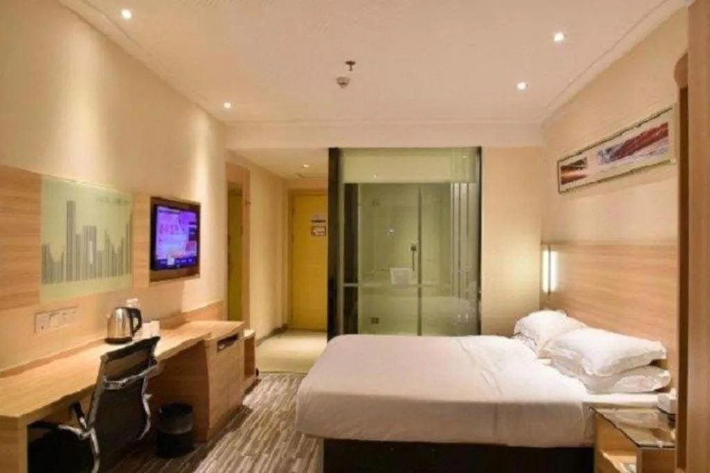 Bed in City Comfort Inn Xianning Chongyang Taoxi Avenue