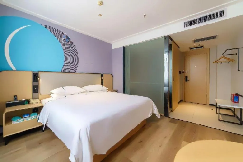 Bed in City Comfort Inn Xianning Chongyang Taoxi Avenue