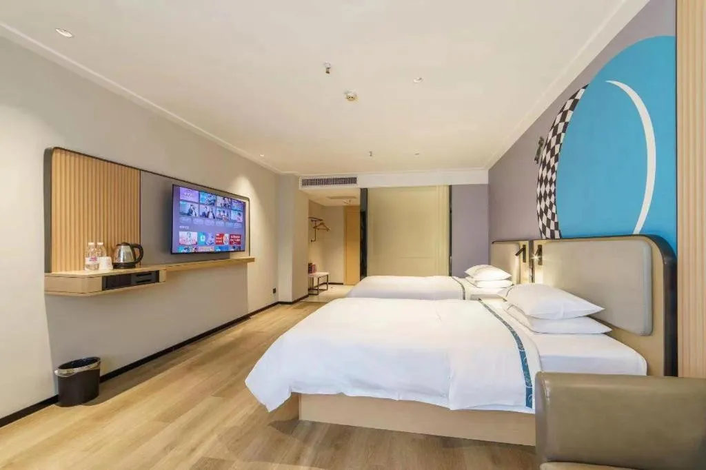 Bed in City Comfort Inn Xianning Chongyang Taoxi Avenue