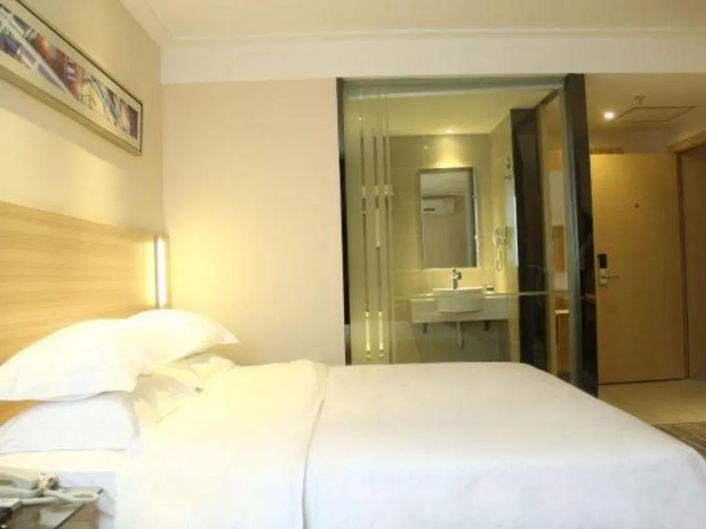 Bed in City Comfort Inn Xianning Chongyang Taoxi Avenue