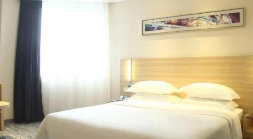 Bed in City Comfort Inn Xianning Chongyang Taoxi Avenue