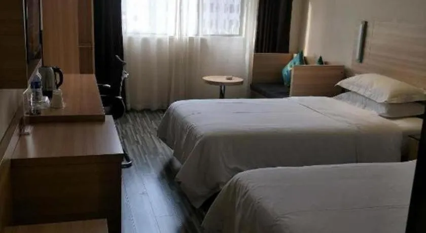 Bed in City Comfort Inn Xianning Chongyang Taoxi Avenue