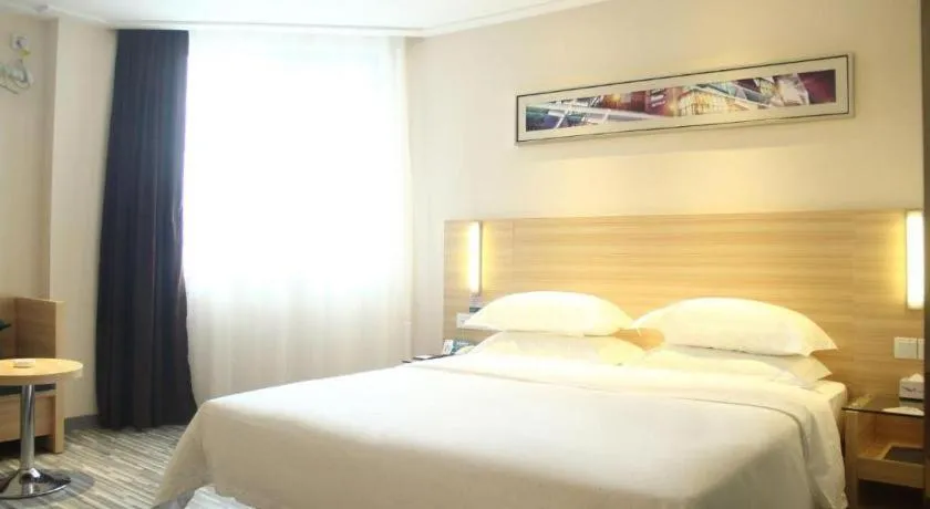 Bed in City Comfort Inn Xianning Chongyang Taoxi Avenue