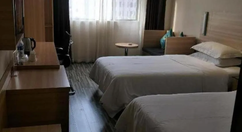 Bed in City Comfort Inn Xianning Chongyang Taoxi Avenue