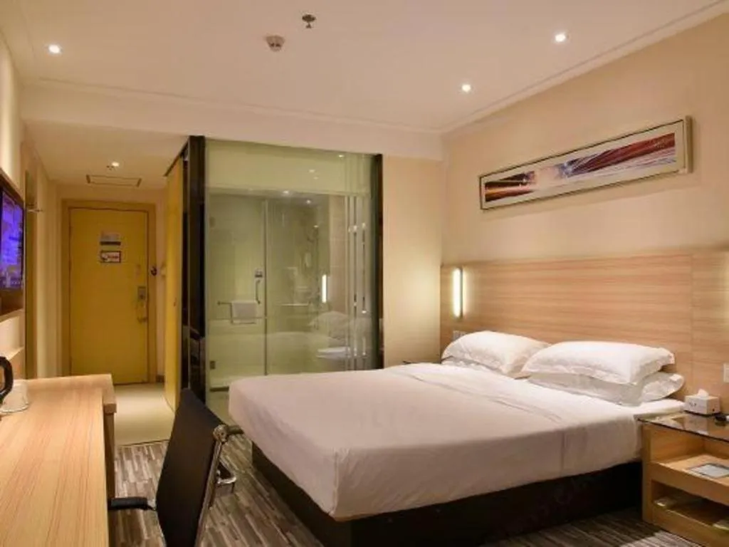 Bed in City Comfort Inn Xianning Chongyang Taoxi Avenue