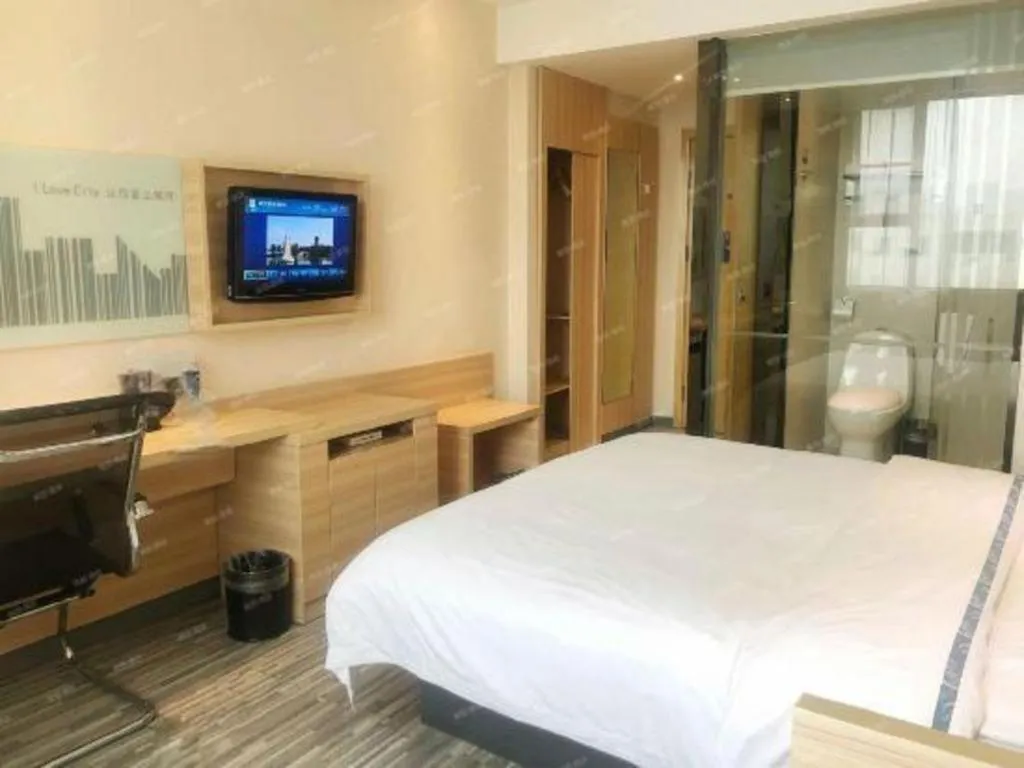 Bed in City Comfort Inn Xianning Chongyang Taoxi Avenue