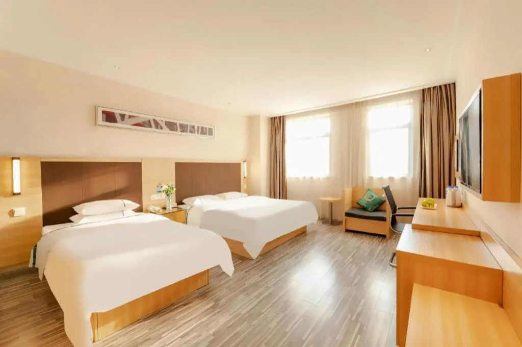 Bed in City Comfort Inn Hefei Shuanggang Fuyang Road