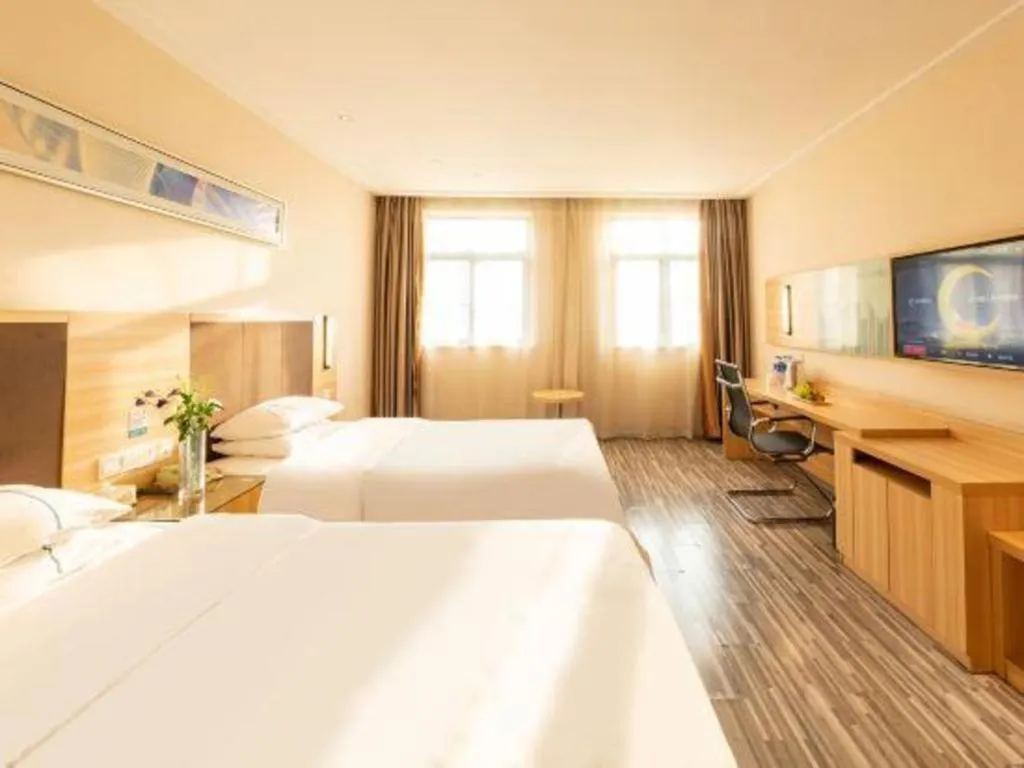 Bed in City Comfort Inn Hefei Shuanggang Fuyang Road