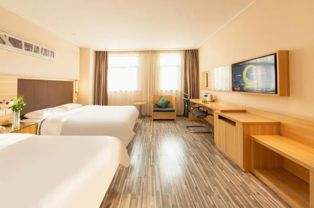 Bed in City Comfort Inn Hefei Shuanggang Fuyang Road