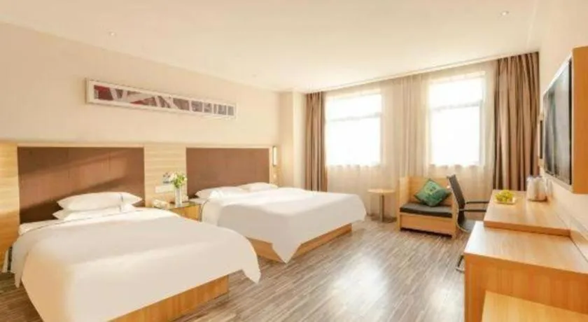 Bed in City Comfort Inn Hefei Shuanggang Fuyang Road