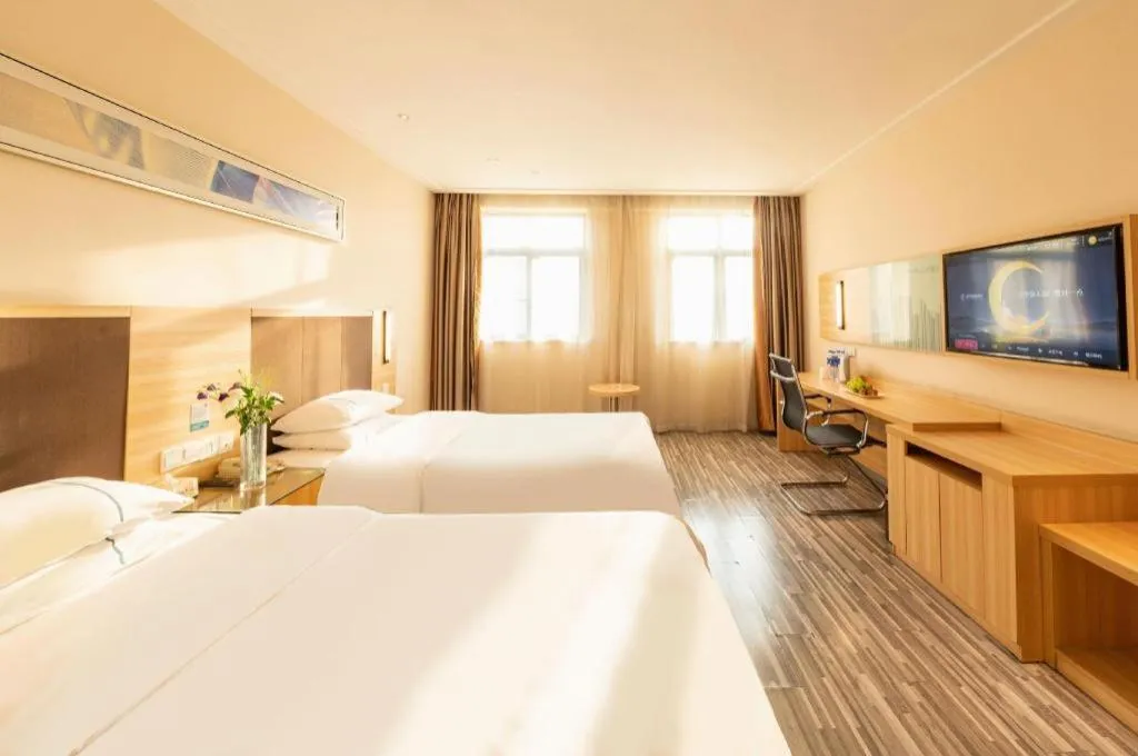 Bed in City Comfort Inn Hefei Shuanggang Fuyang Road