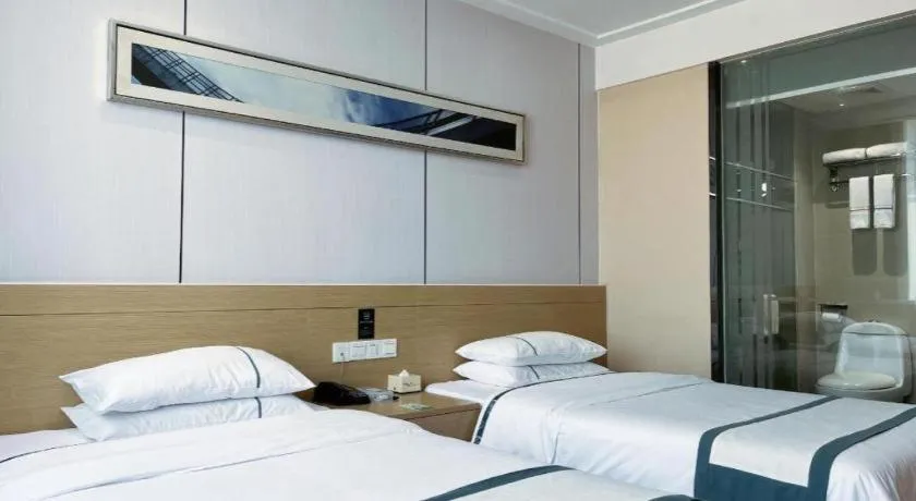 Bed in City Comfort Inn Jingzhou Jianli Jiangcheng Road