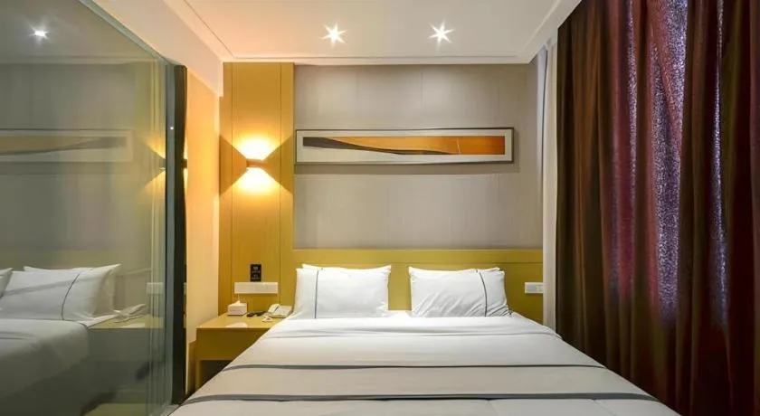 Bed in City Comfort Inn Jingzhou Jianli Jiangcheng Road