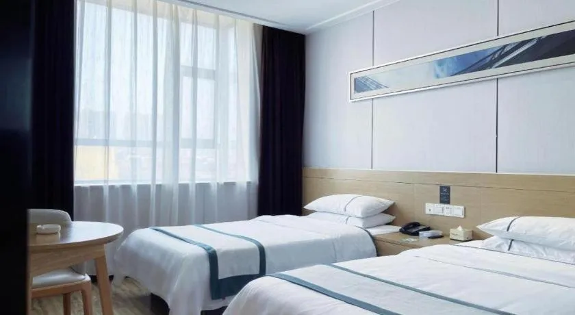 Bed in City Comfort Inn Jingzhou Jianli Jiangcheng Road