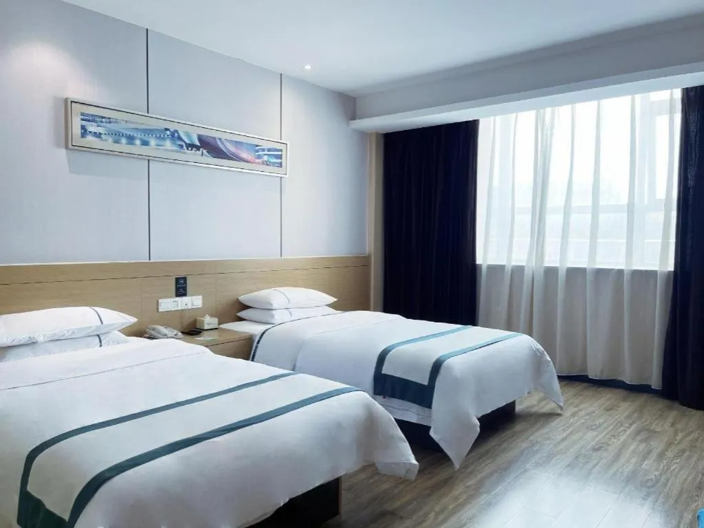 Bed in City Comfort Inn Jingzhou Jianli Jiangcheng Road