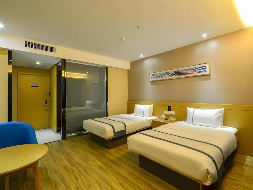 Bed in City Comfort Inn Jingzhou Jianli Jiangcheng Road