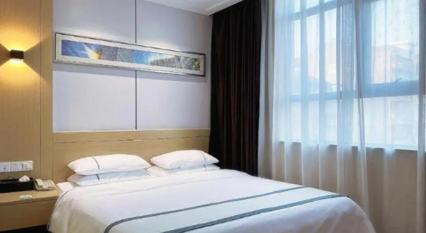 Bed in City Comfort Inn Jingzhou Jianli Jiangcheng Road
