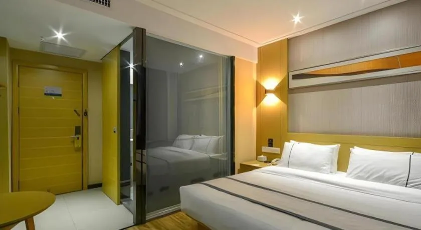 Bed in City Comfort Inn Jingzhou Jianli Jiangcheng Road