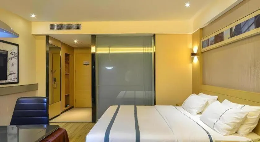 Bed in City Comfort Inn Jingzhou Jianli Jiangcheng Road