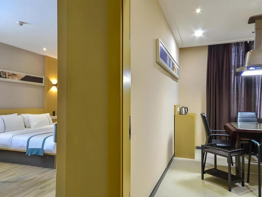 Bed in City Comfort Inn Jingzhou Jianli Jiangcheng Road