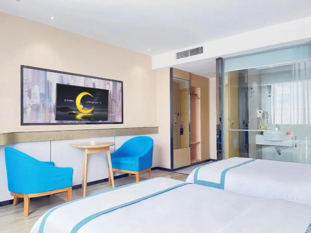 Bed in City Comfort Inn Jingzhou Jianli Jiangcheng Road
