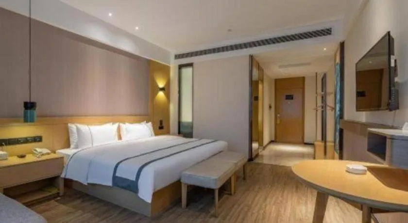 Bed in City Comfort Inn Jinan Railway Station Daming Lake