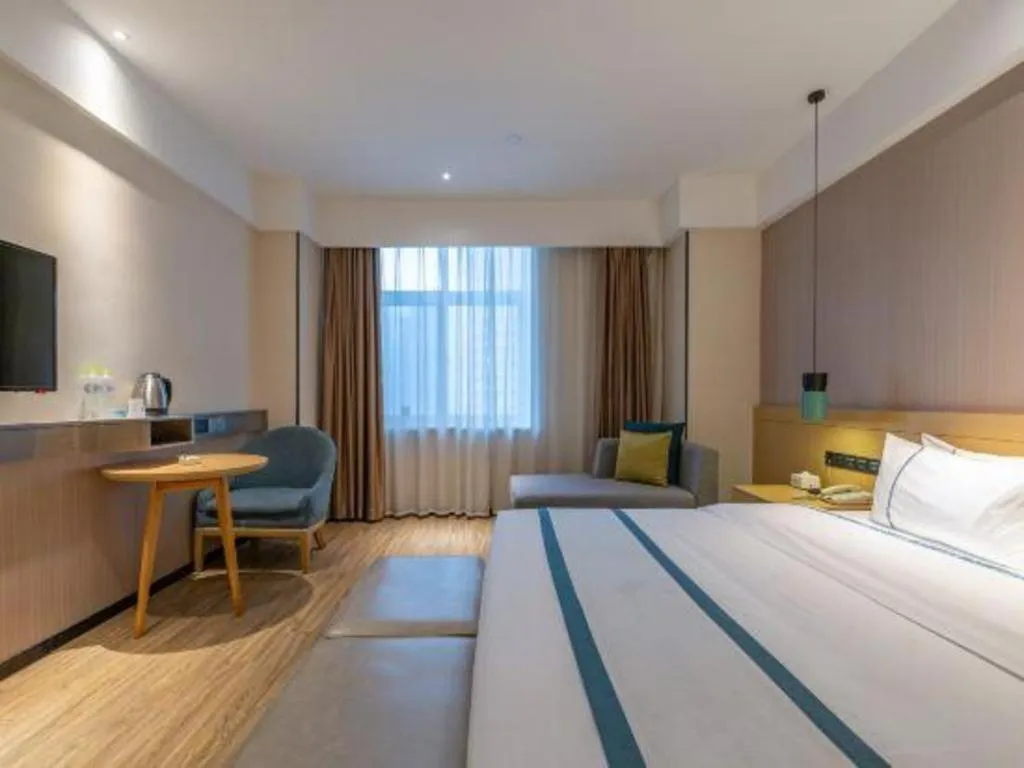 Bed in City Comfort Inn Jinan Railway Station Daming Lake