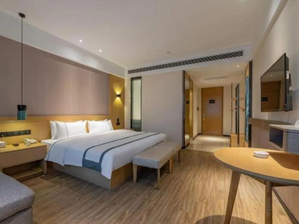 Bed in City Comfort Inn Jinan Railway Station Daming Lake