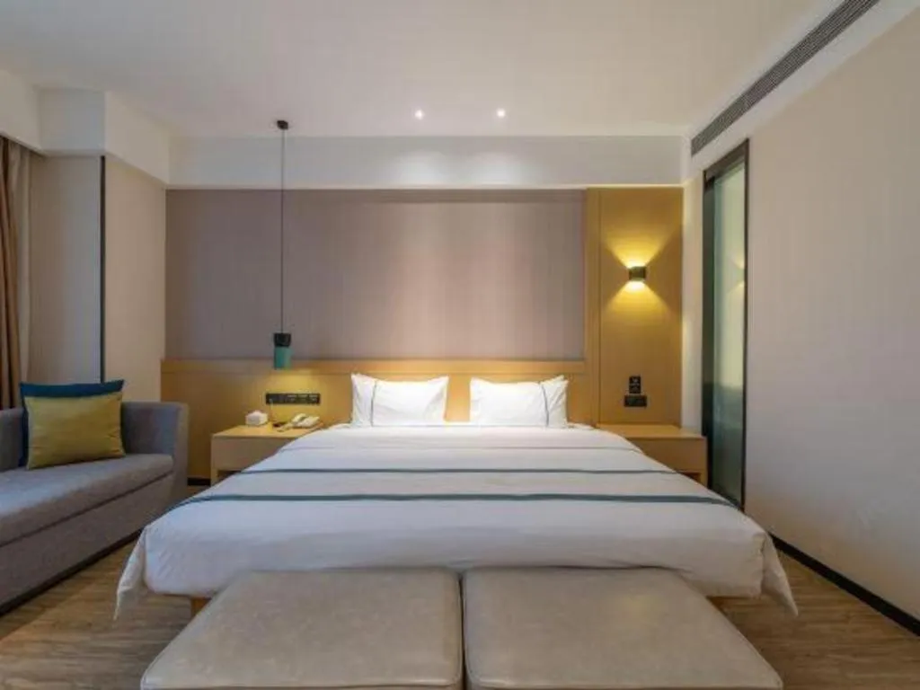 Bed in City Comfort Inn Jinan Railway Station Daming Lake