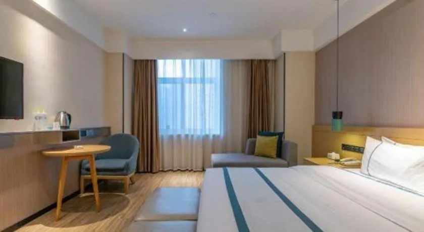 Bed in City Comfort Inn Jinan Railway Station Daming Lake