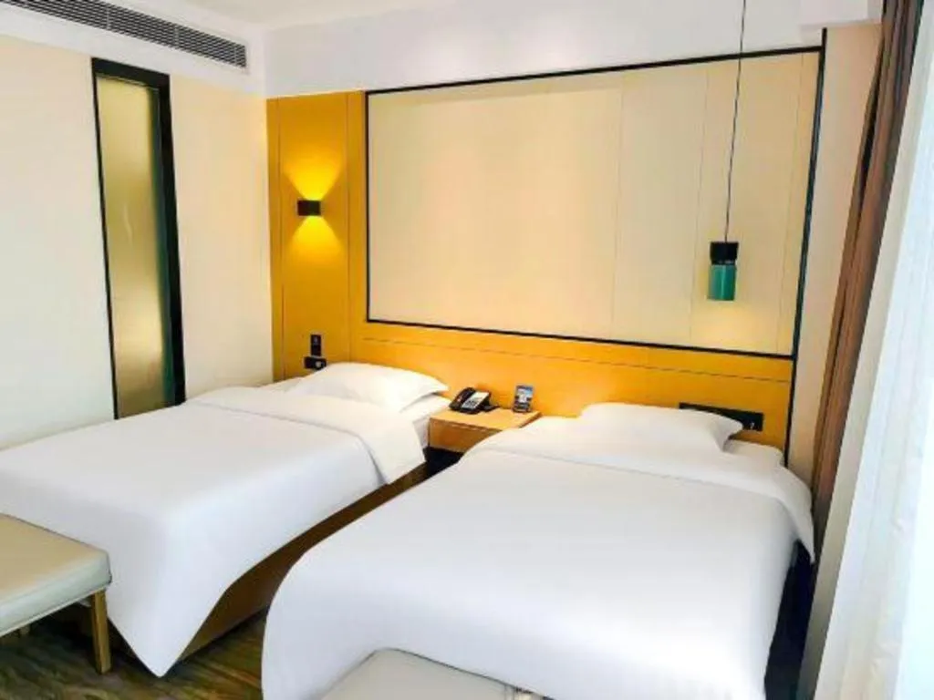 Bed in City Comfort Inn Jinan Railway Station Daming Lake