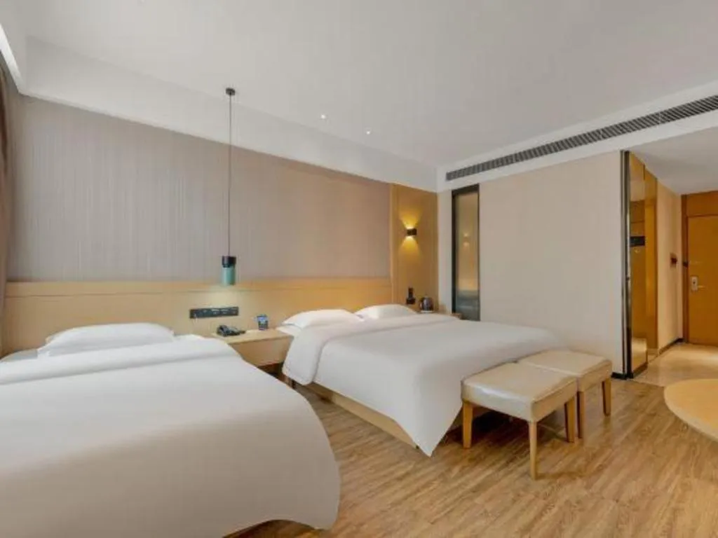 Bed in City Comfort Inn Jinan Railway Station Daming Lake