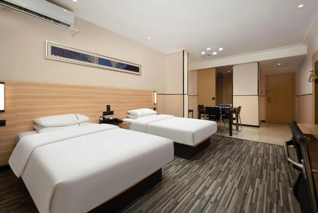 Bed in City Comfort Inn Huangshi Bei Station