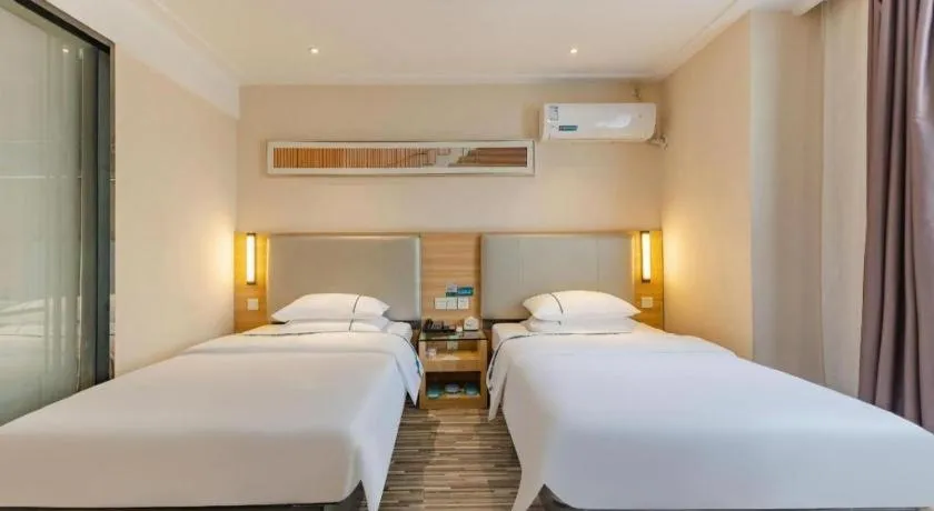 Bed in City Comfort Inn Hefei Anhui Medical University Affiliated Hospital USTC