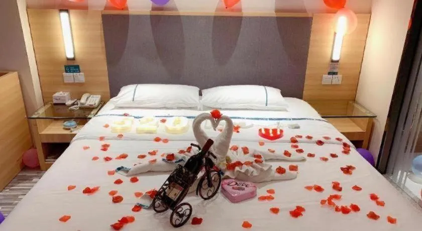 Bed in City Comfort Inn Hefei Anhui Medical University Affiliated Hospital USTC