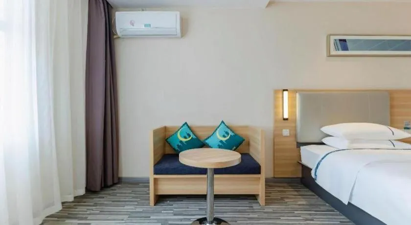 Bed in City Comfort Inn Hefei Anhui Medical University Affiliated Hospital USTC