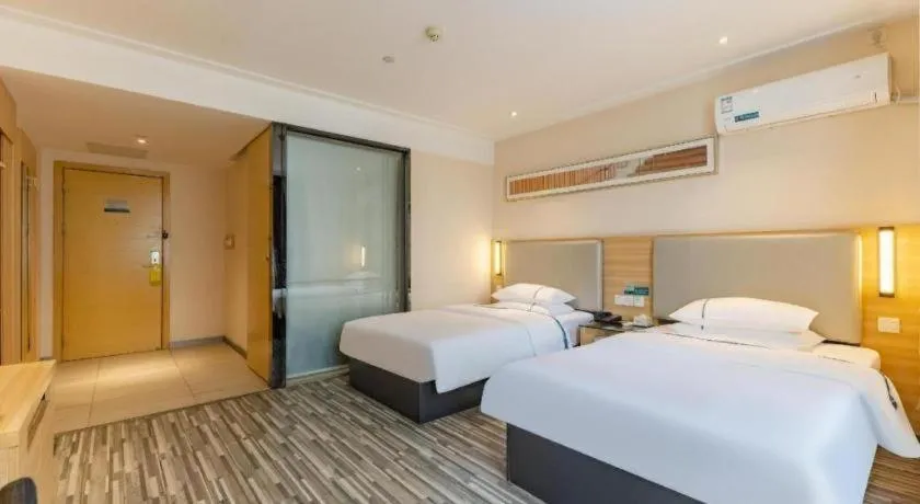 Bed in City Comfort Inn Hefei Anhui Medical University Affiliated Hospital USTC