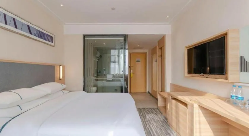 Bed in City Comfort Inn Hefei Anhui Medical University Affiliated Hospital USTC