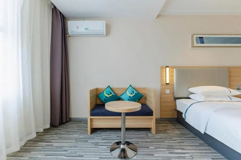 Bed in City Comfort Inn Hefei Anhui Medical University Affiliated Hospital USTC