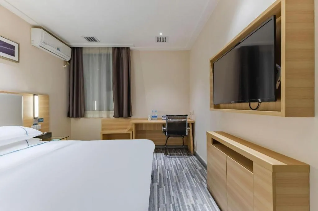 Bed in City Comfort Inn Hefei Anhui Medical University Affiliated Hospital USTC