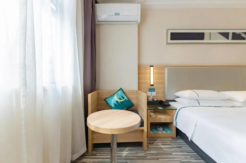 Bed in City Comfort Inn Hefei Anhui Medical University Affiliated Hospital USTC