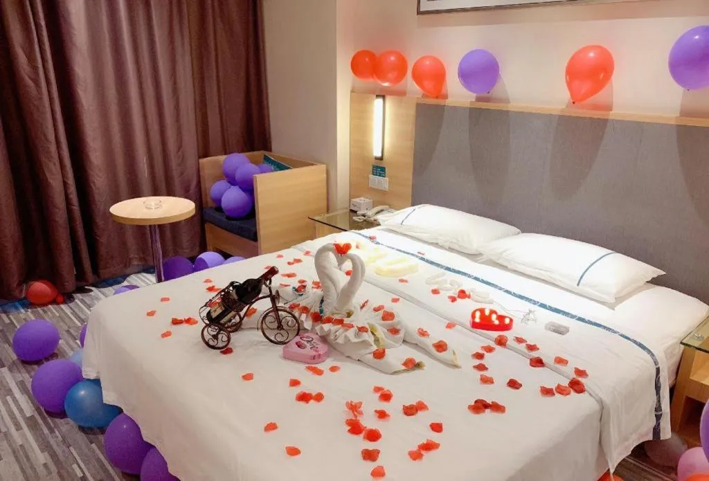 Bed in City Comfort Inn Hefei Anhui Medical University Affiliated Hospital USTC