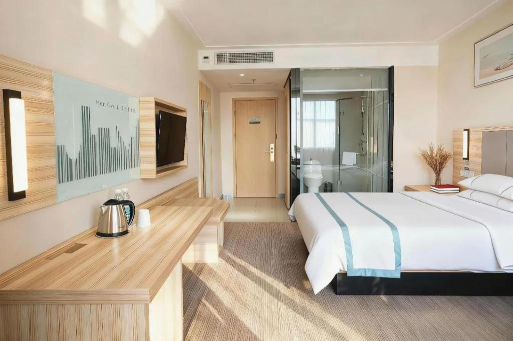 Bed in City Comfort Inn Nanning Railway Station Beihu Nanmian Street